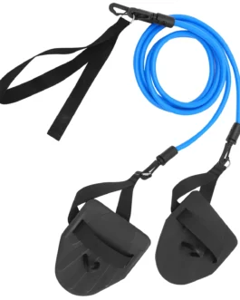 Swimming Resistance Pool Training Swim Belt for Adult Pro Swimming Train Belt Polyester Drag Swim Trainer Fitness